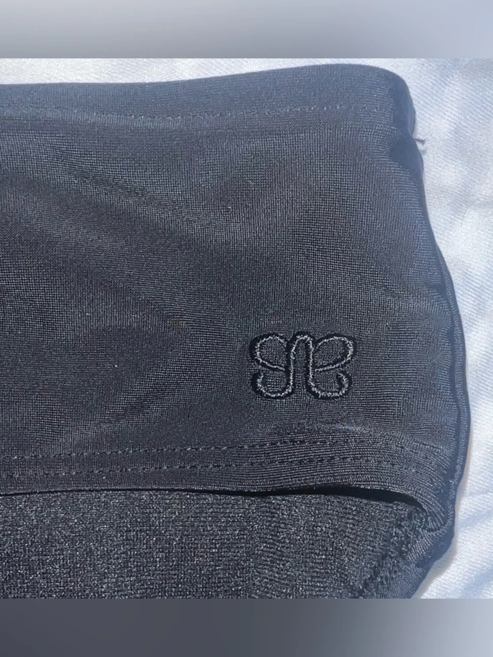 Albion Fit Black Hipster Bikini Bottoms XL Full Coverage Swimwear